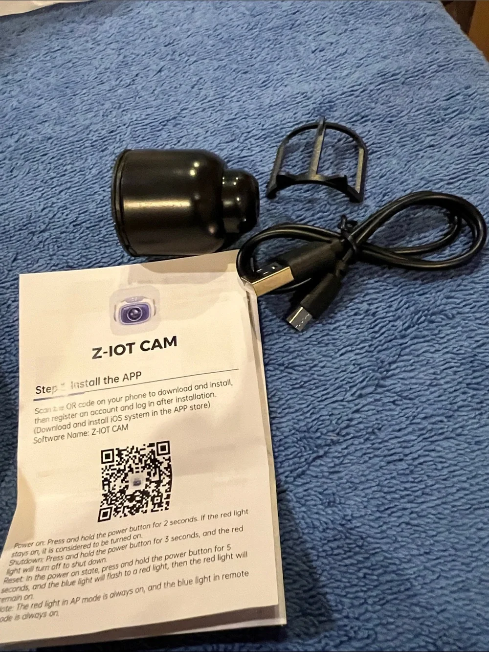 WiFi HD Video Camera - Black
